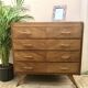 Commode vintage pieds compas