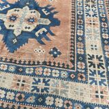 Vintage Turkish carpet Kars Anatolia handmade 224x324 cm