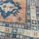 Vintage Turkish carpet Kars Anatolia handmade 224x324 cm