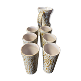 Set of jug with 6 cups