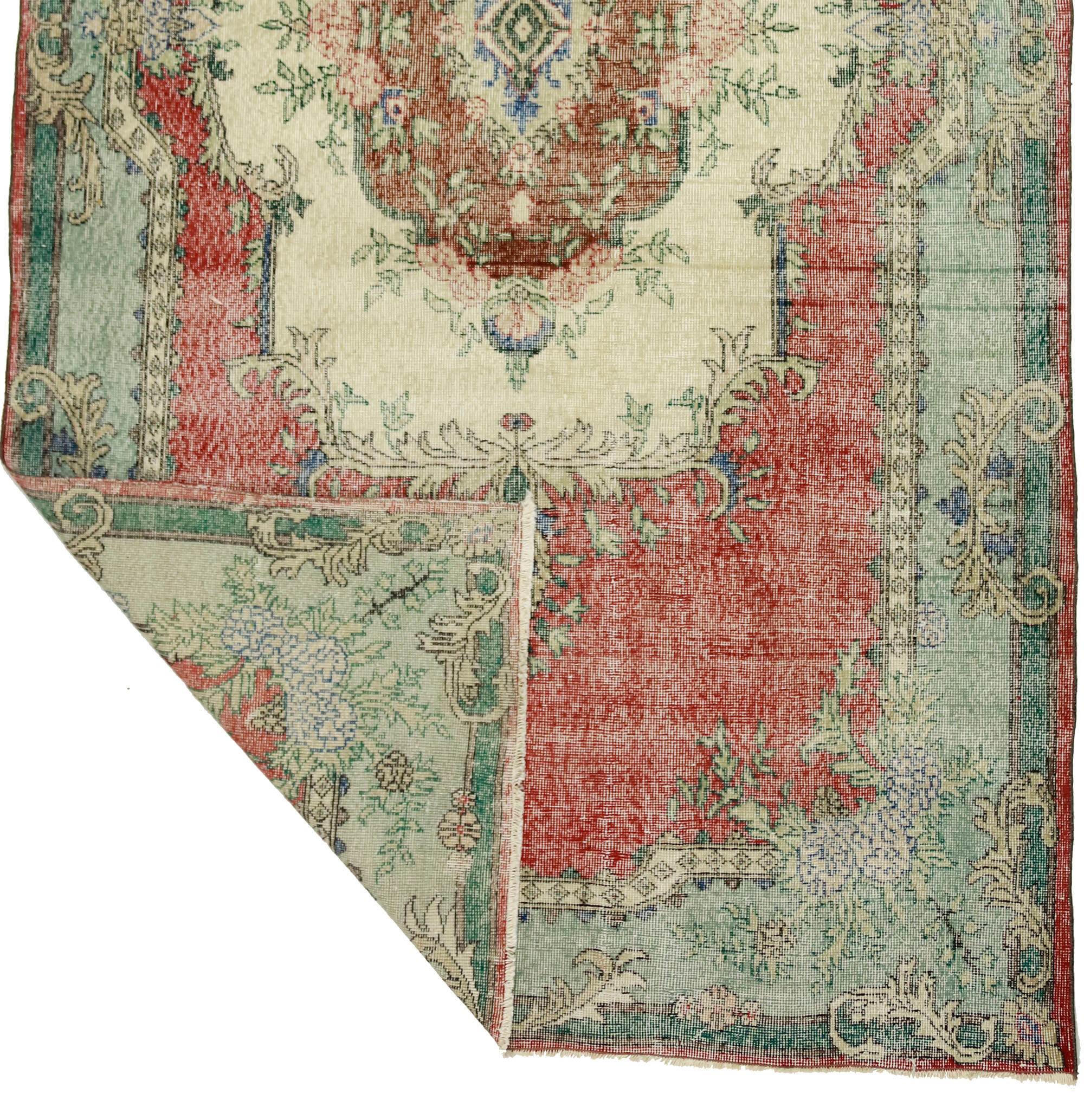 Anatolian handmade vintage rug 313 cm x 168 cm