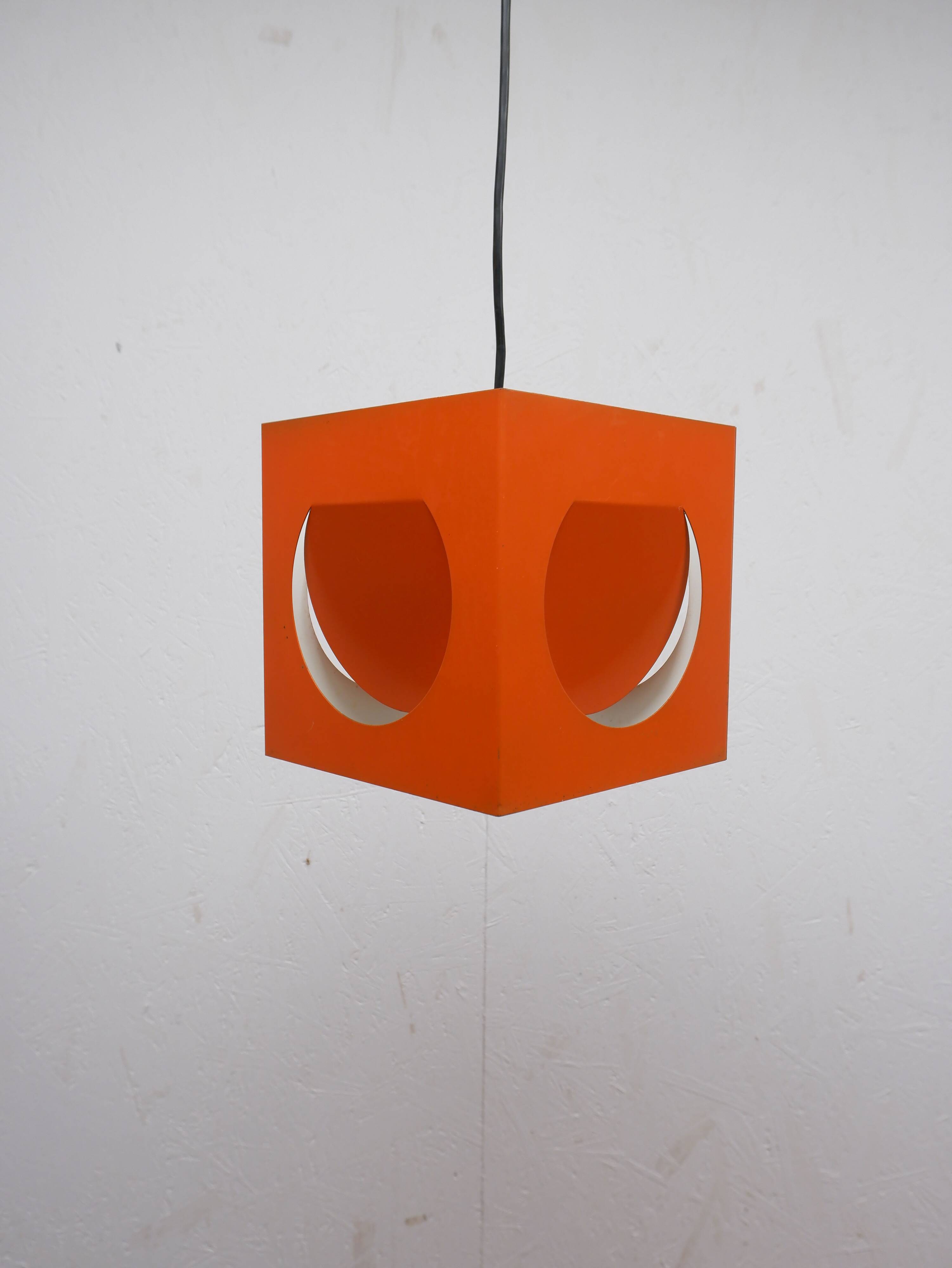 Cubist hanging lamp Stockmann Orno, 1960s