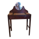 Wood and red marble dressing table