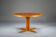 Table à manger ronde en teck vintage, années 1960