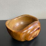 Empty wooden pocket of olivier