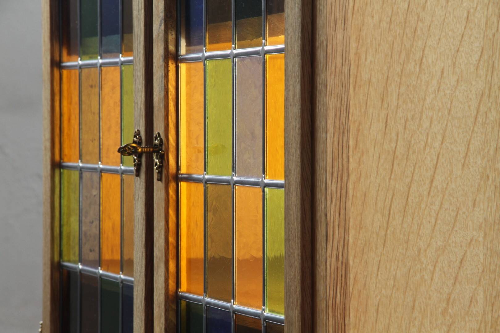 Vintage 1994 Danish Modern Oak Cabinet in the style of Henning Kjærnulf
