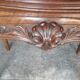 Console table st Louis XV acajou et noyer sculpté