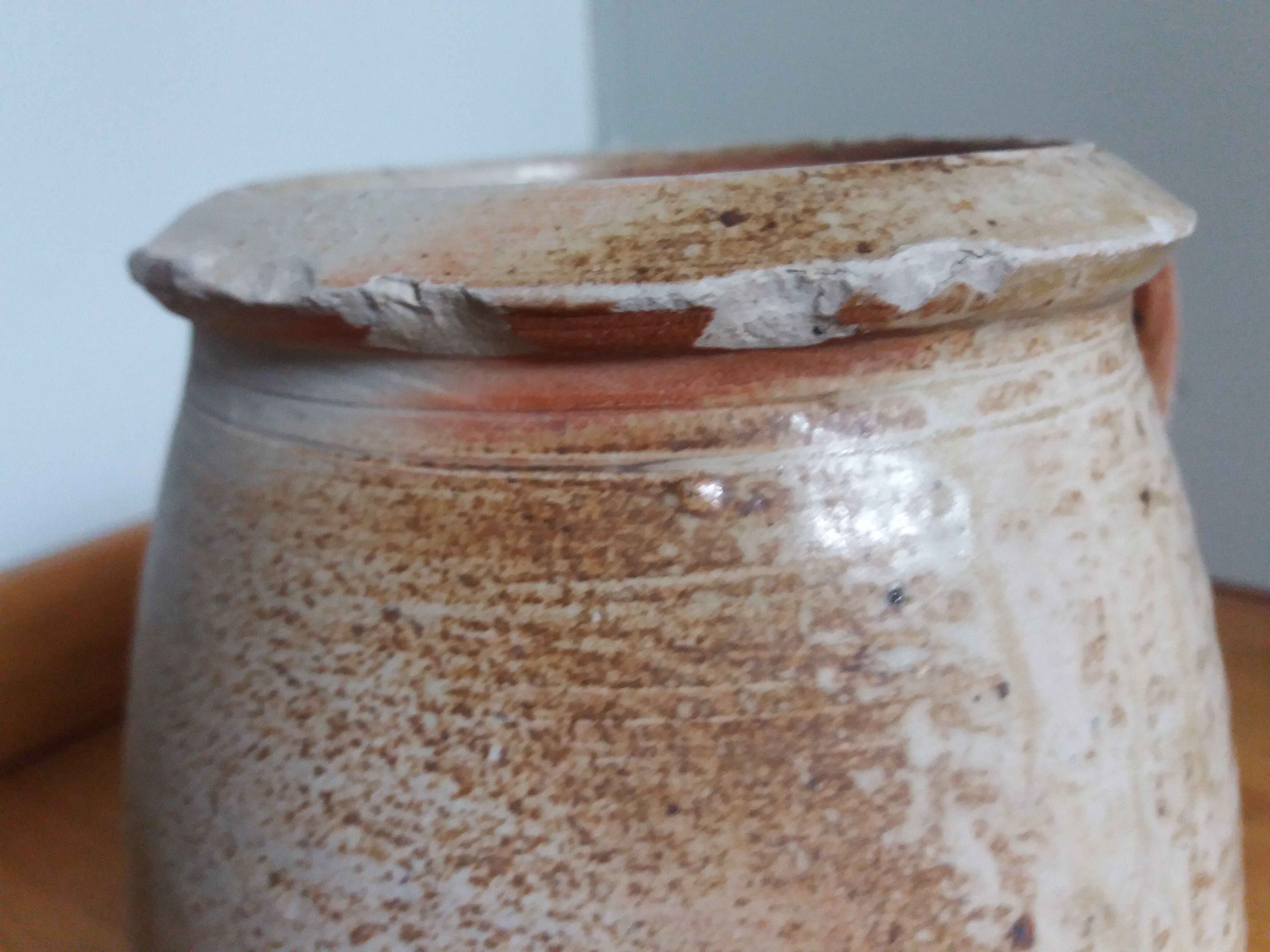 Sandstone terracotta jar