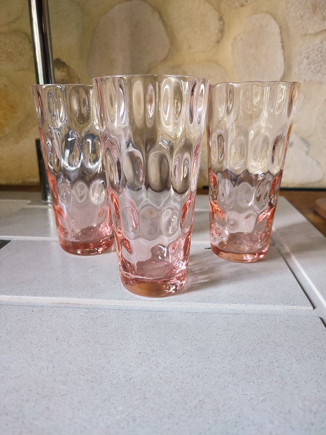 Set of 3 glasses