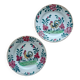 Set of 2 Creil and Montereau plates