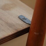 Pair of Scandinavian teak bedside tables, Carlström