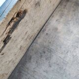 Trunk chest in raw wood