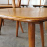 Set of 6 vintage chairs 1960 bistro