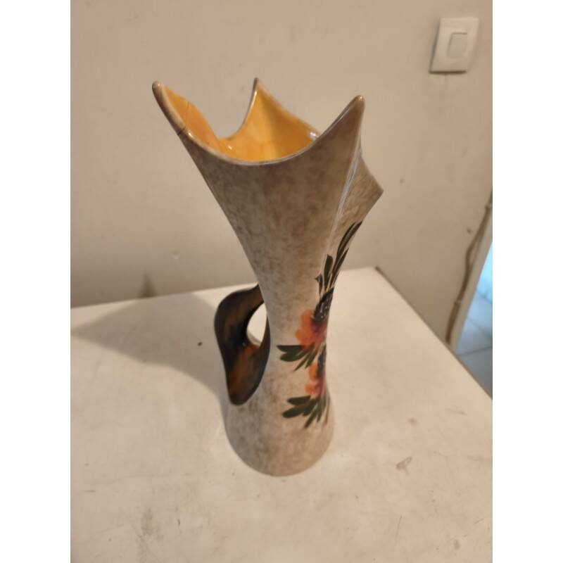 Vintage earthenware vase: Tess