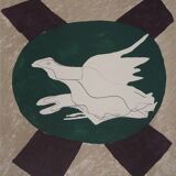 Georges braque: birds - color lithograph