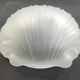 Vintage white opaline glass shell wall light – Ann wall lamp