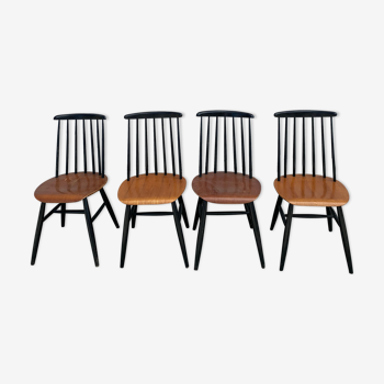 Set of four vintage chairs by Ilmari Tapiovaara