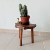 Vintage tripod stool by cowherd