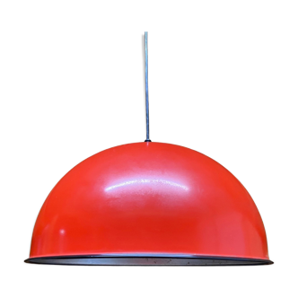 Suspension en émail produite par Hemi en Suède années 1960
