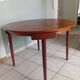 Danish table Frem Røjle Hans Olsen extendable round Scandinavian