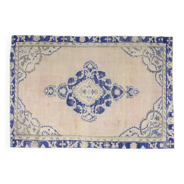 Tapis vintage anatolien coloré