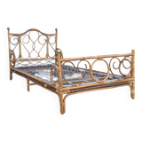 Rattan bed 1960