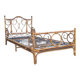 Rattan bed 1960