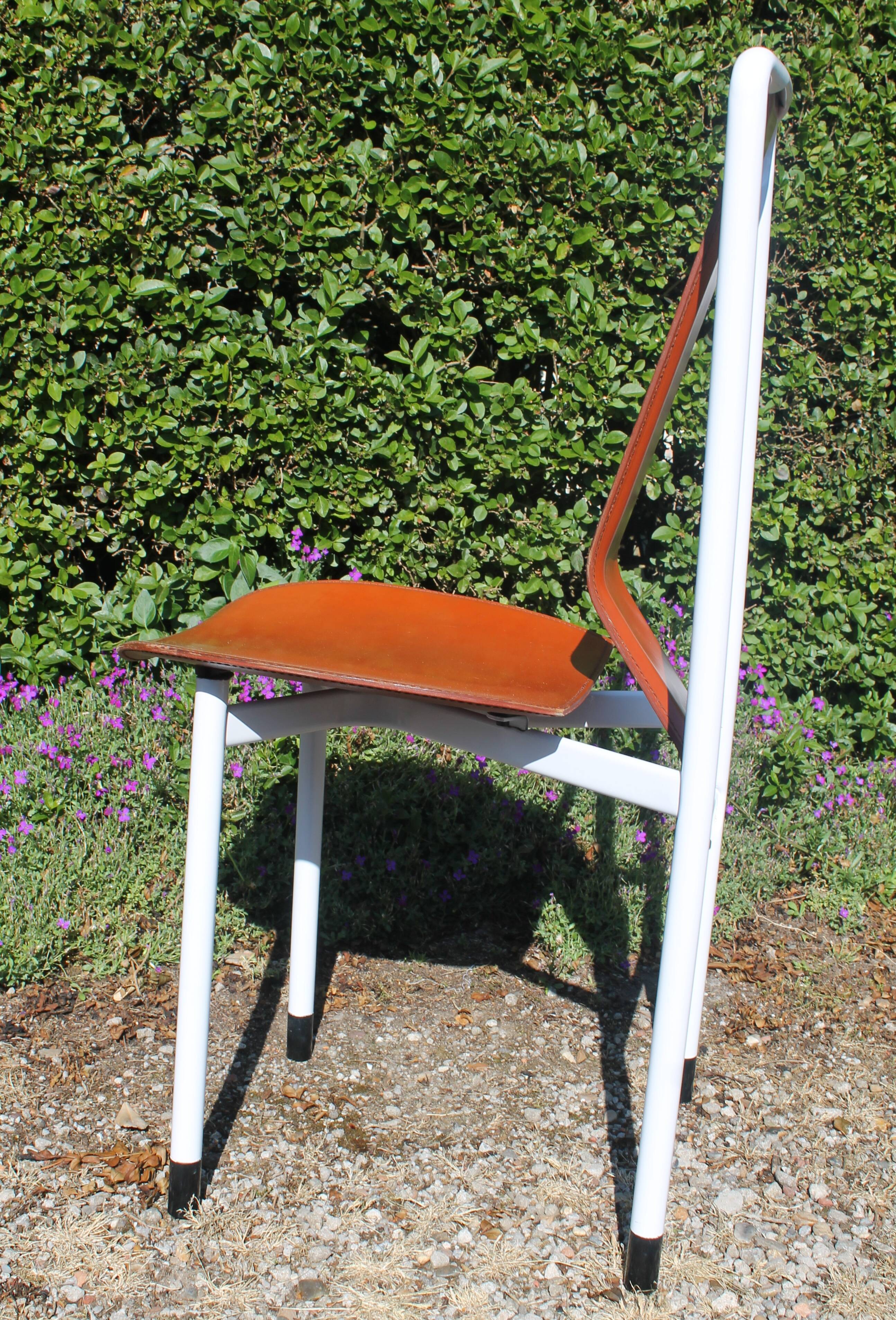 A. Castiglioni Irma serie of 6 chairs for Zanotta