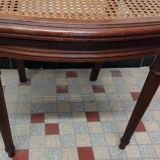 Ancienne Chaise Style Louis XVI Assise Cannée