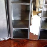 Medicine cabinet in waxed steel