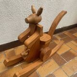 Old Kangaroo Rocking Toy