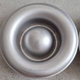 Set of 2 stainless steel egg cups