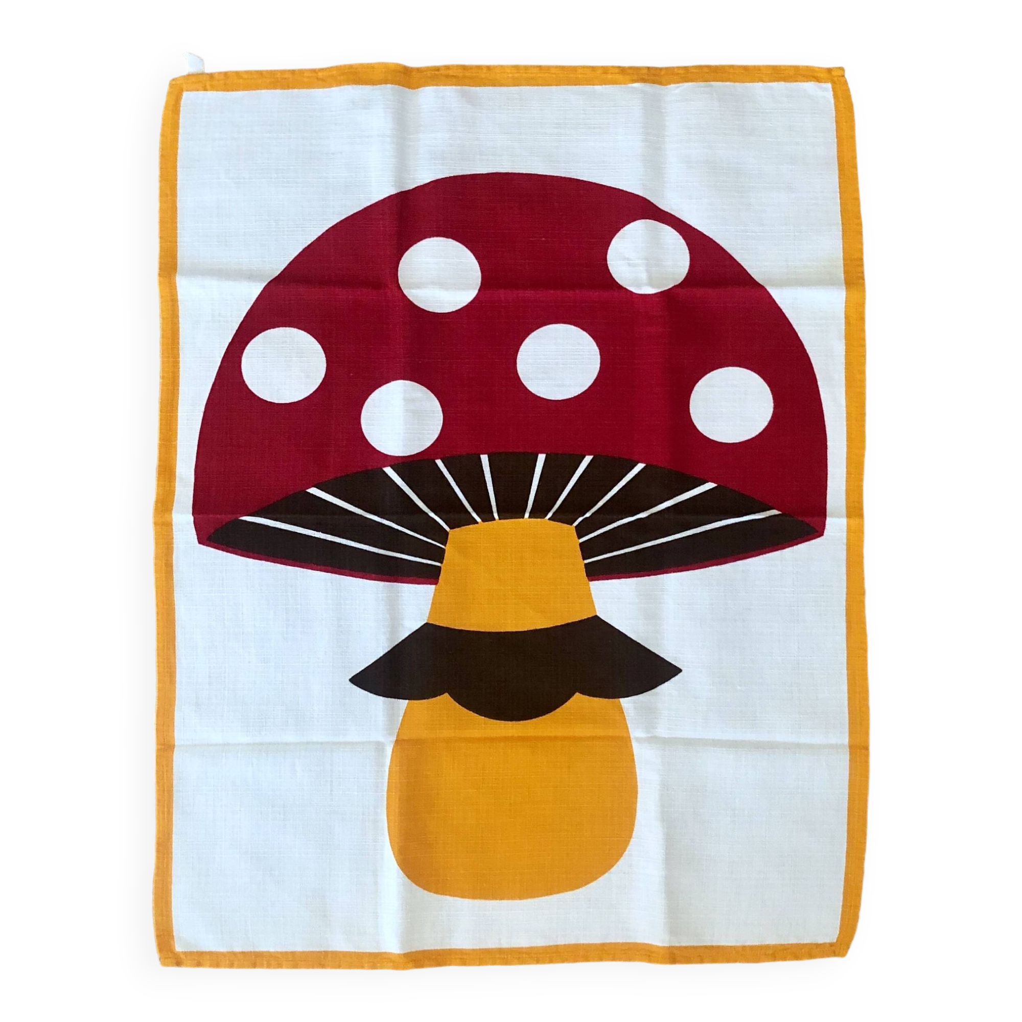 Large vintage tea towel