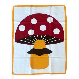Large vintage tea towel