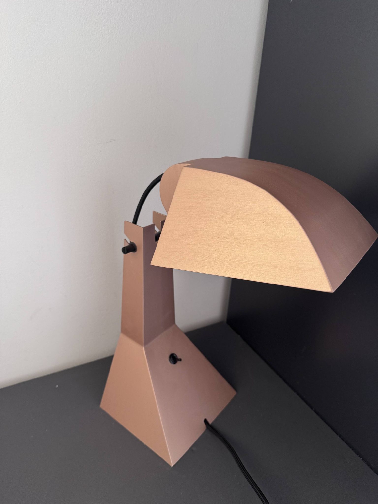 Table lamp E63 by Umberto Riva