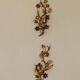 Pair of Mid-Century Italian Gilded Metal Sconces