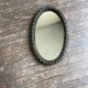 Mirror brutalist chain in beaten iron 1960 H55cm