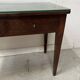 Louis XVI style desk in mahogany and veneer, 19th century.