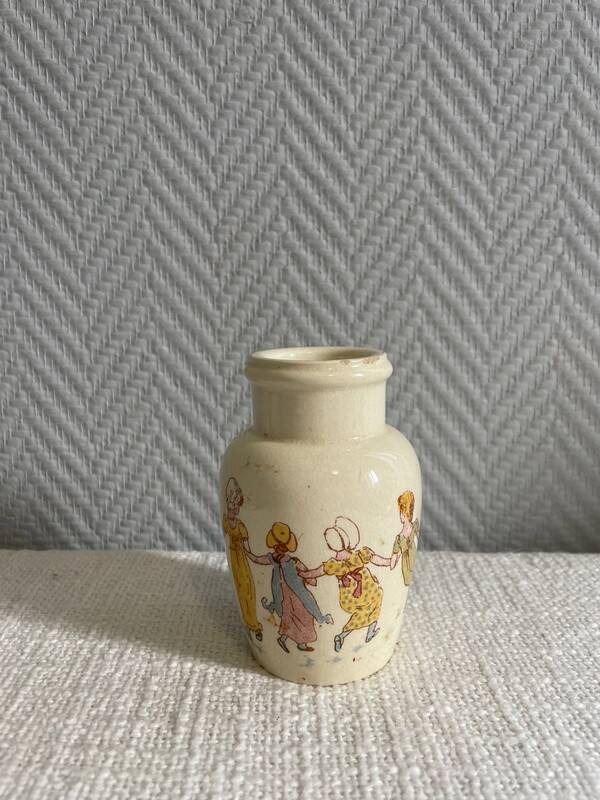 Sarreguemines vase