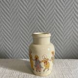 Sarreguemines vase