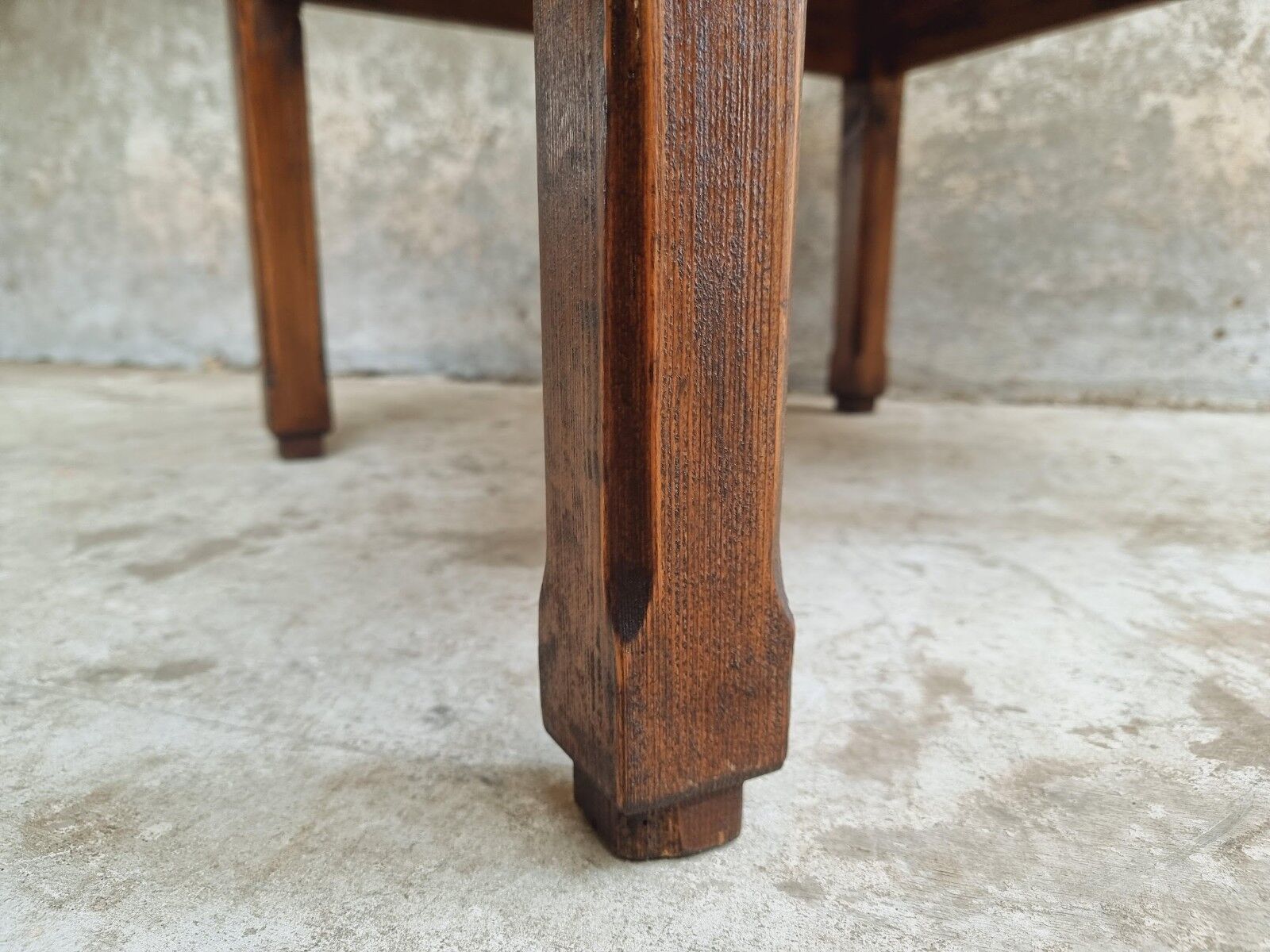 Old display cabinet shop display case or museum cabinet