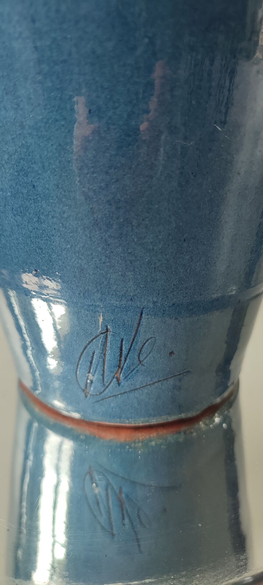 Large ceramic vase of 39 cm Atelier Thomas BUXÓ (1970)