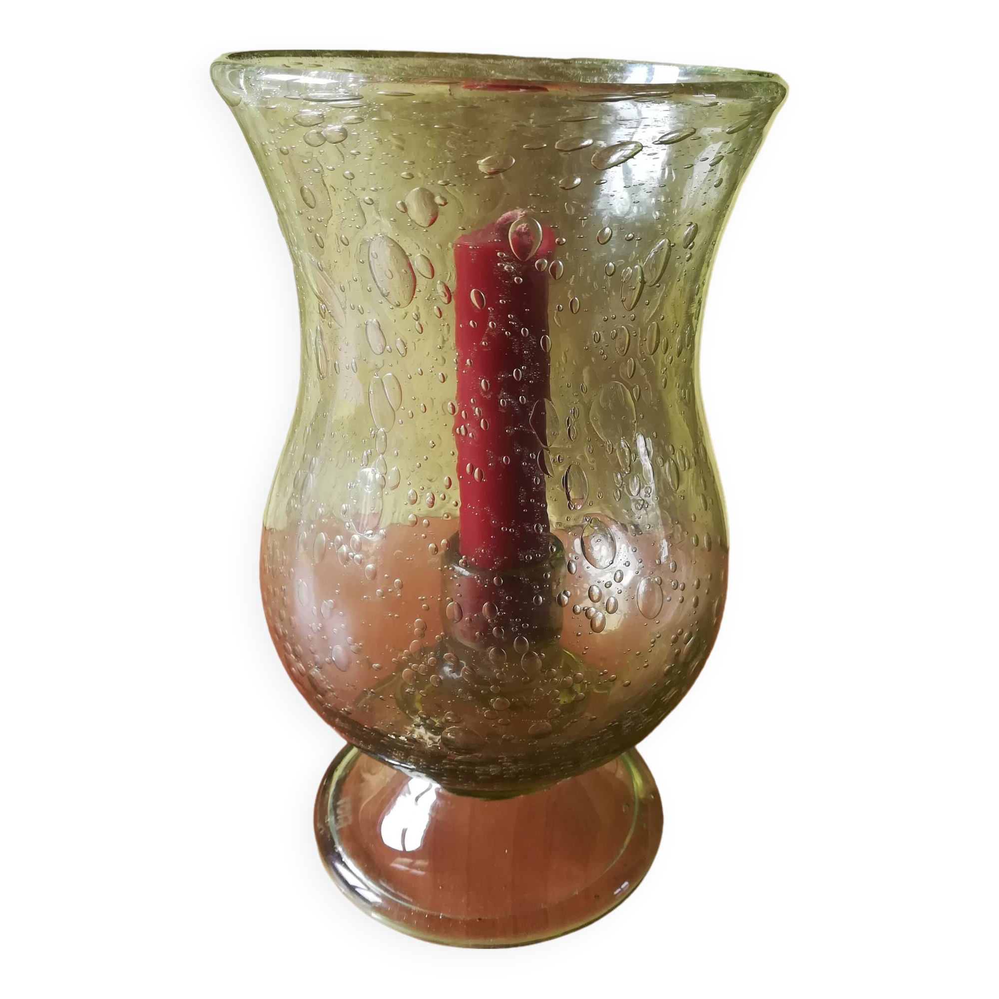 Garden candle holder, biot tealight holder