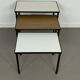 Vintage Artimeta Sidetables with reversibel top sixties