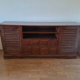 Exotic wood sideboard