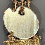 Bronze table mirror late nineteenth