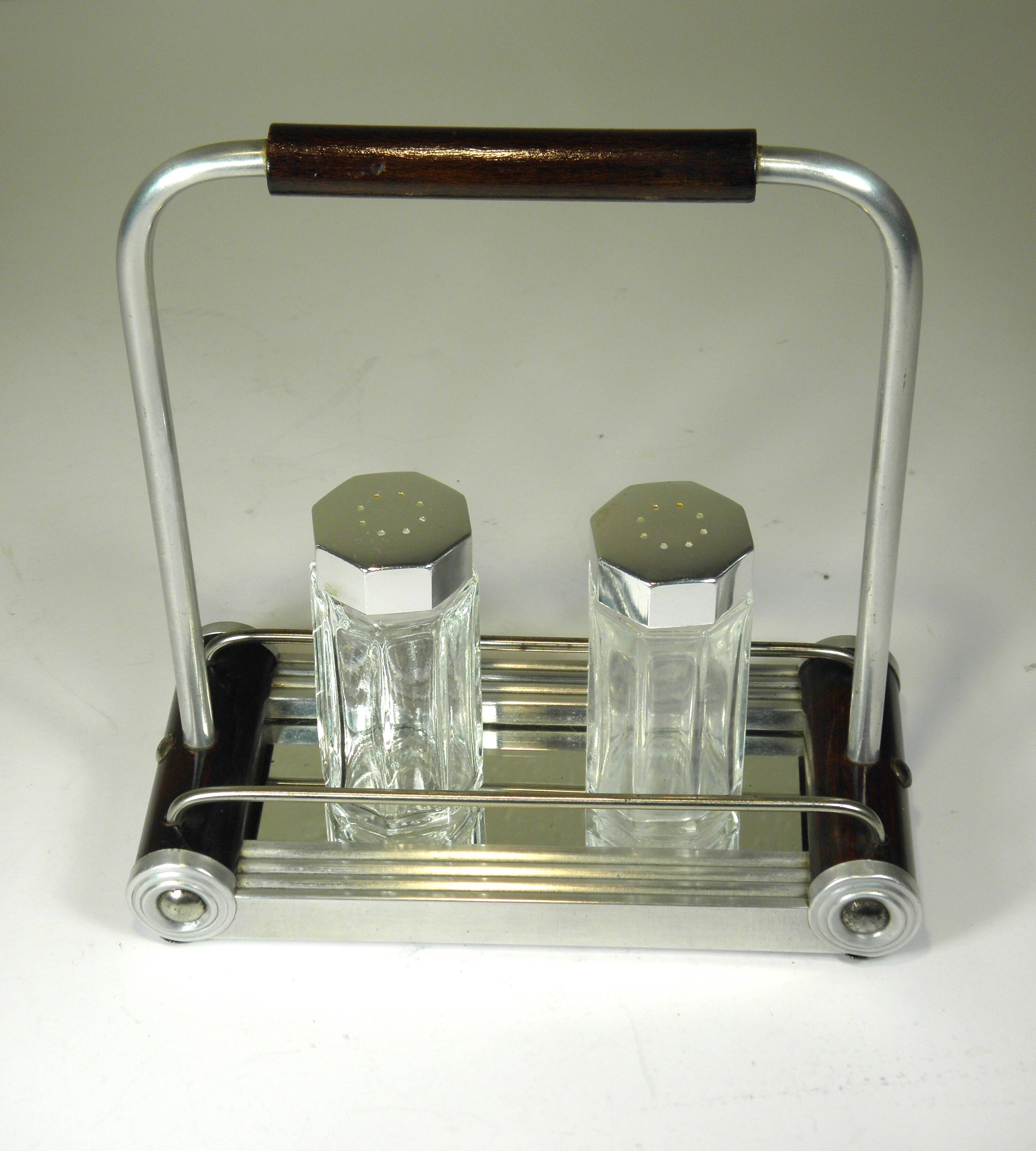 Art Deco condiment tray