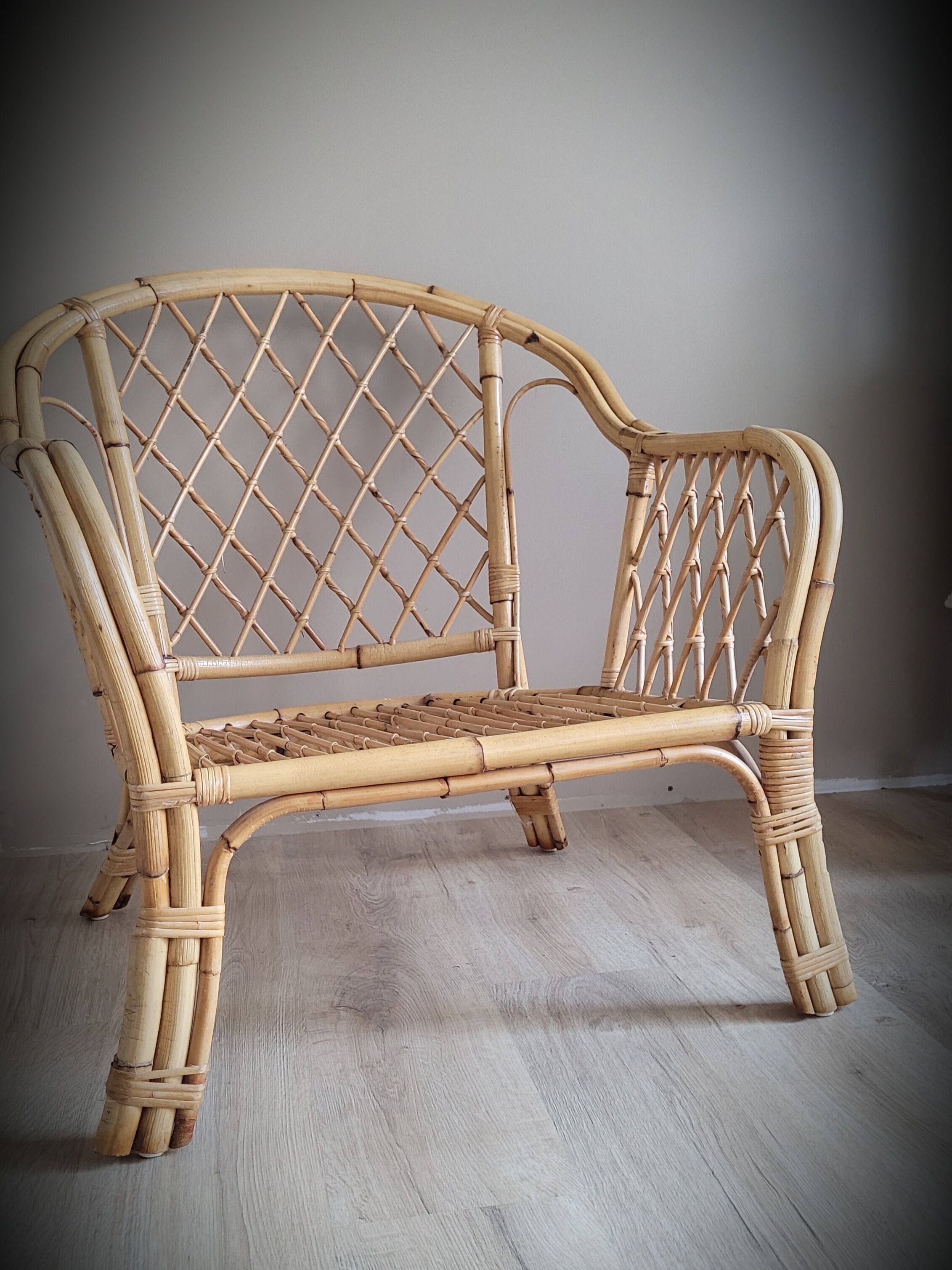 Fauteuil rotin adulte