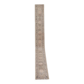 Vintage Turkish hallway rug 63x746 cm