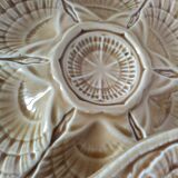 5 Sarreguemines caramel shell plates, 1950s